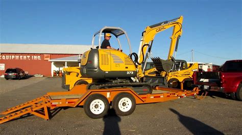 pull mini excavator with half ton|biggest excavator with pickup truck.